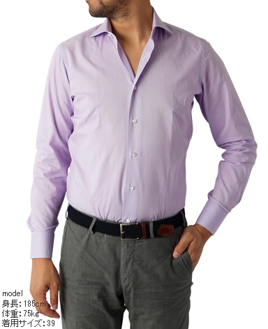 ナポリドレスシャツ/イタリア製