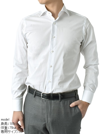 ナポリドレスシャツ/イタリア製