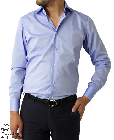 ナポリドレスシャツ/イタリア製