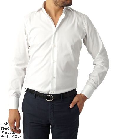 ナポリドレスシャツ/イタリア製