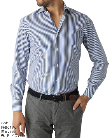 ナポリドレスシャツ/イタリア製