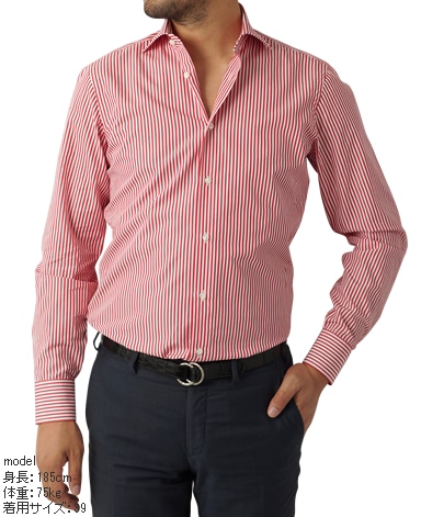 ナポリドレスシャツ/イタリア製