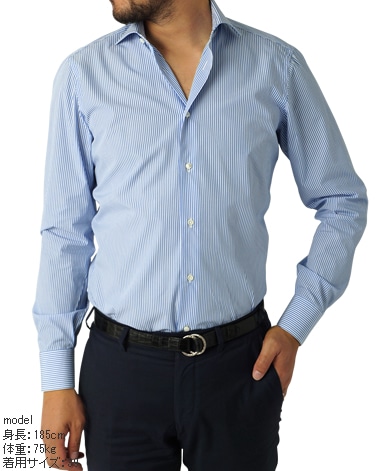 ナポリドレスシャツ/イタリア製