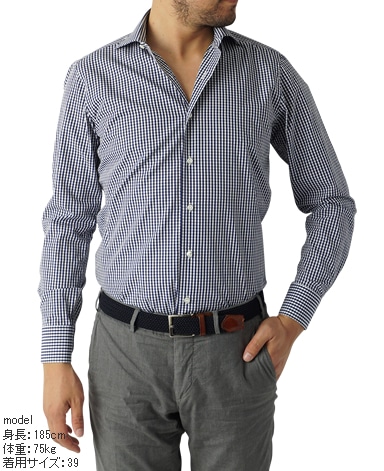 ナポリドレスシャツ/イタリア製