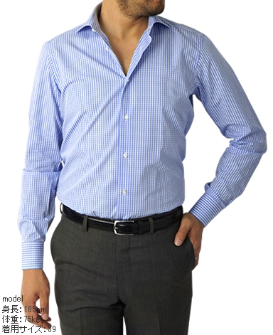 ナポリドレスシャツ/イタリア製