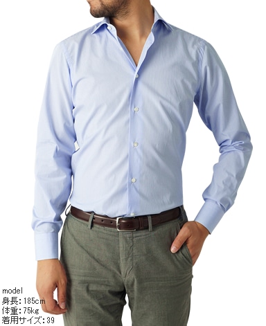 ナポリドレスシャツ/イタリア製