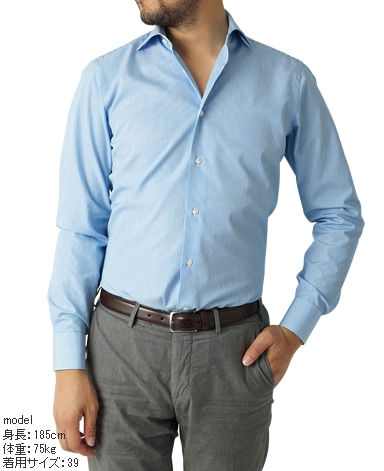 ナポリドレスシャツ/イタリア製