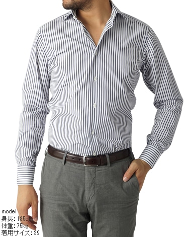 ナポリドレスシャツ/イタリア製