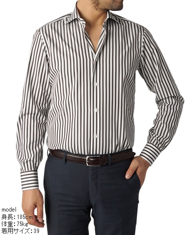 ナポリドレスシャツ/イタリア製