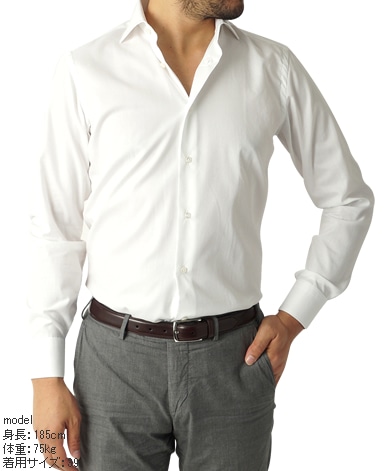 ナポリドレスシャツ/イタリア製