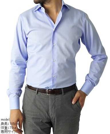 ナポリドレスシャツ/イタリア製