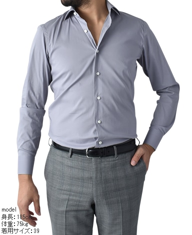 ナポリドレスシャツ/イタリア製