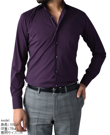 ナポリドレスシャツ/イタリア製