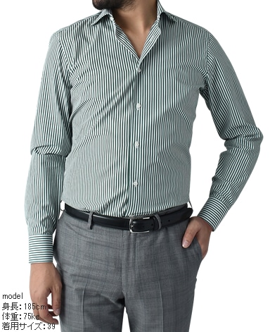 ナポリドレスシャツ/イタリア製