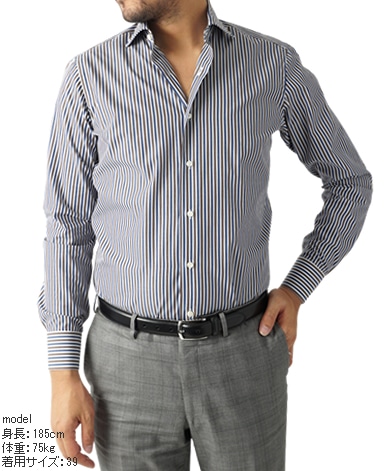 ナポリドレスシャツ/イタリア製