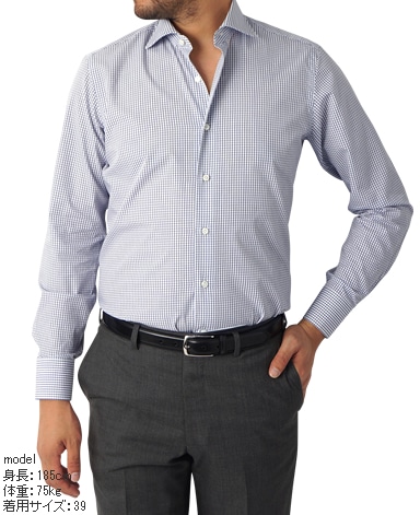 ナポリドレスシャツ/イタリア製