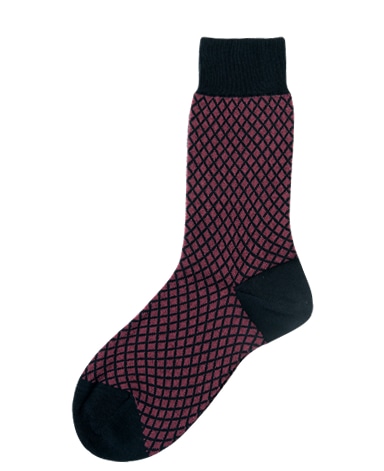 イタリア製ソックス（ふくらはぎ丈）