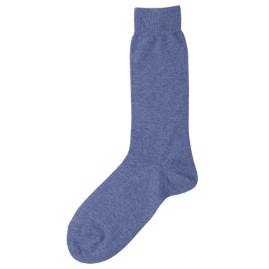 イタリア製ソックス（ふくらはぎ丈）/カシミア混