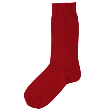 イタリア製ソックス（ふくらはぎ丈）/カシミア混