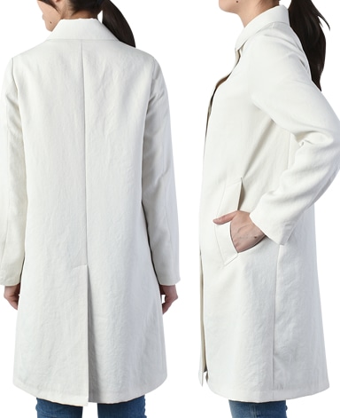 ステンカラーコート/DICROS