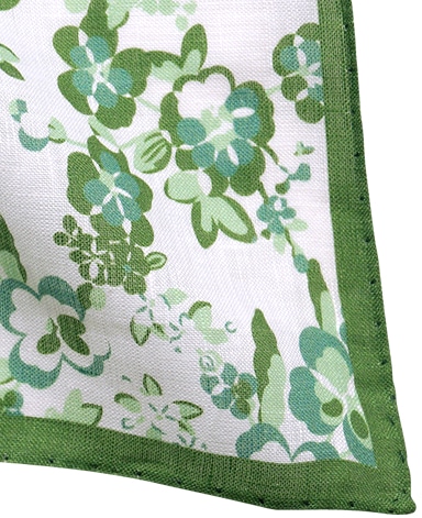 リネンポケットチーフ/Made in Italy