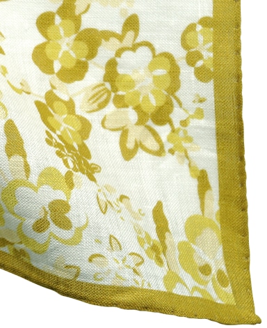 リネンポケットチーフ/Made in Italy