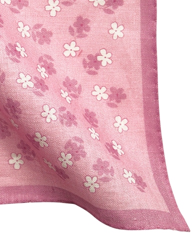 リネンポケットチーフ/Made in Italy