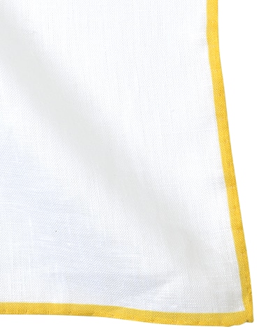 リネンポケットチーフ/Made in Italy