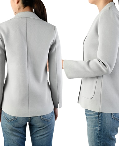 ジャケット/ミラノリブ