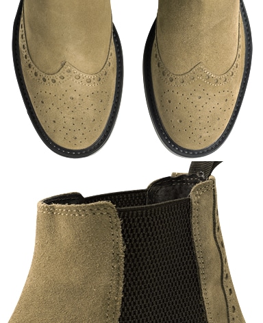 サイドゴアブーツ/イタリア製