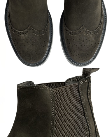 サイドゴアブーツ/イタリア製