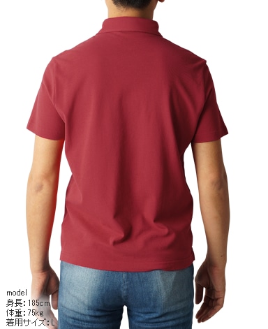 強撚半袖ポロシャツ/ICE TWIST