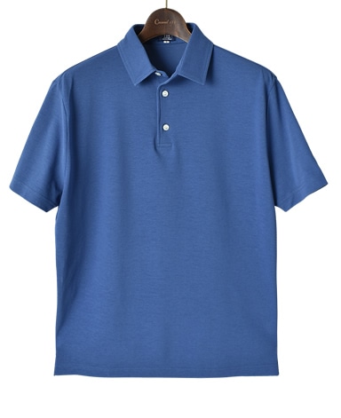 強撚半袖ポロシャツ