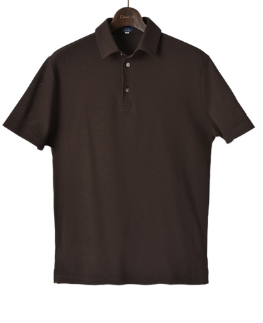 強撚半袖ポロシャツ