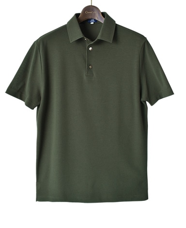 強撚半袖ポロシャツ