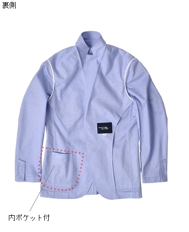 シャツジャケット/レノクロス