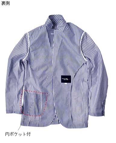 シャツジャケット/レノクロス