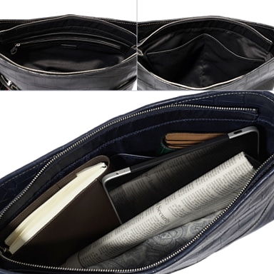 型押し2WAYショルダーバッグ