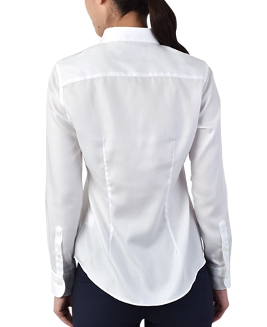 ベーシックスリムシャツ/ヘリンボーン