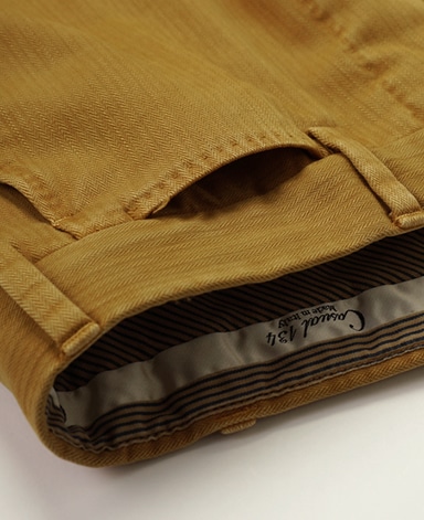 イタリアンコットンパンツ/(ストレッチ)