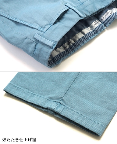 イタリアンコットンパンツ/(ストレッチ)