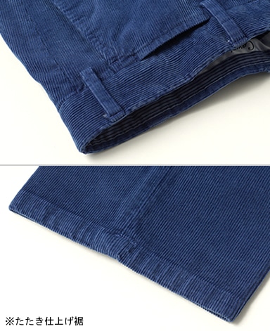 イタリアンコットンパンツ/(コーデュロイ)