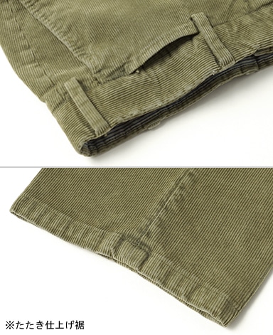 イタリアンコットンパンツ/(コーデュロイ)