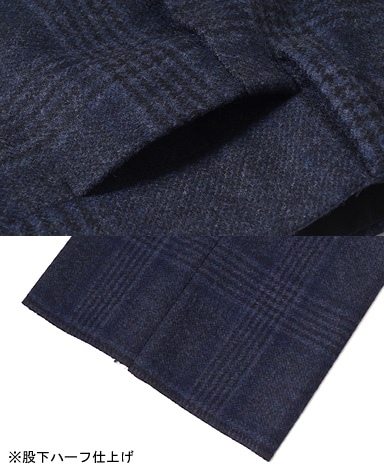 イタリアンウールトラウザーズ/(ワンプリーツ)