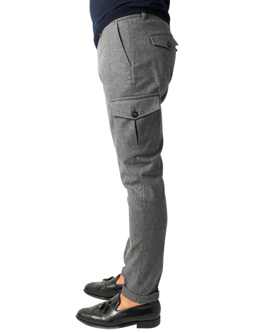 イタリアンウールカーゴパンツ