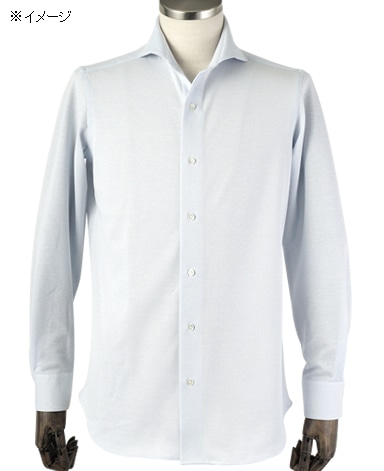 綿麻ピケシャツ/カノコニット