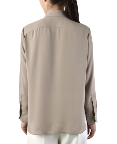 ブラウス/バックサテンアムンゼン
