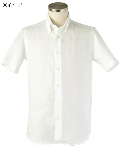 半袖リネンシャツ