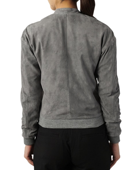 スエードブルゾン