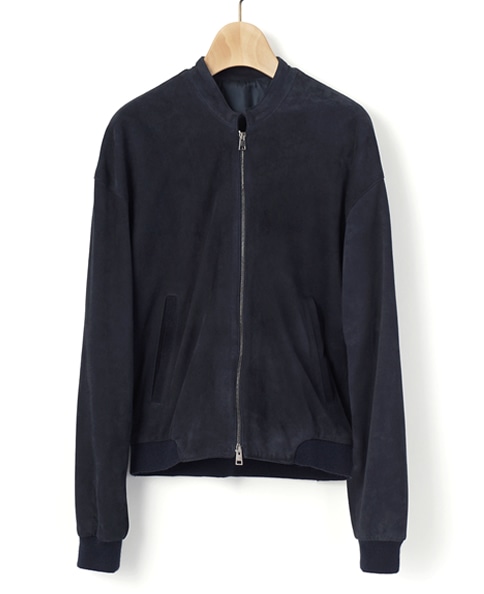 スエードブルゾン